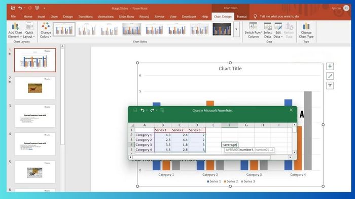 Mẹo và lưu ý để tạo biểu đồ PowerPoint chuyên nghiệp