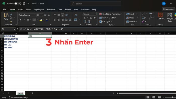 Hướng dẫn sử dụng hàm FIND trong Excel với ví dụ chi tiết 6