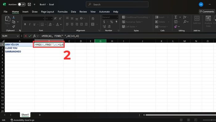Hướng dẫn sử dụng hàm FIND trong Excel với ví dụ chi tiết 8