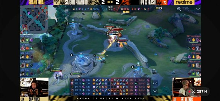 FPT đã có lợi thế lớn với tỷ số 3-2.