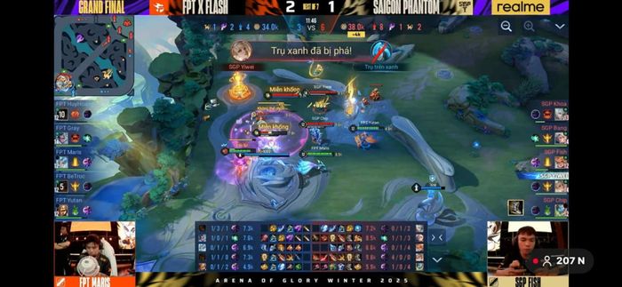 SGP đã gỡ hòa và cân bằng tỷ số trong ván thứ 4.