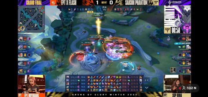 SGP nhanh chóng san bằng tỷ số 1-1.