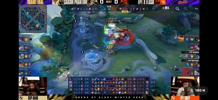 FPT Flash tạm dẫn trước với tỷ số 1-0.