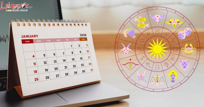 tháng may mắn nhất năm 2026 của 12 cung hoàng đạo