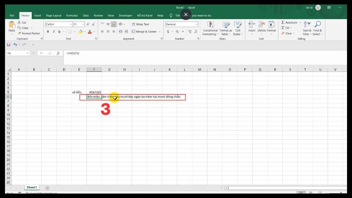 Hướng dẫn sử dụng AccHelper để đổi số thành chữ trong Excel