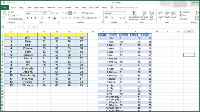 Bước 5.2 trong việc sử dụng Power Query để sắp xếp lại dữ liệu trong Excel.