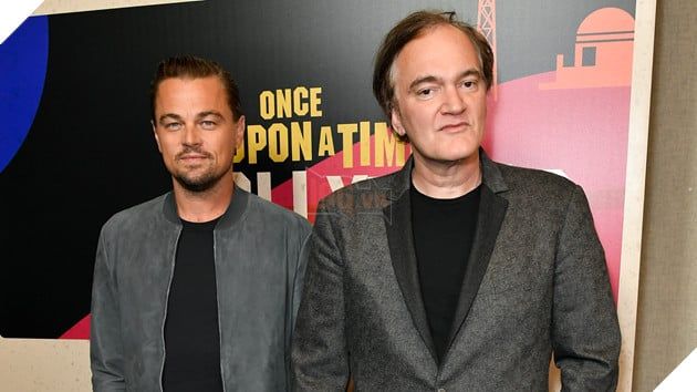 Hình ảnh của đạo diễn Quentin Tarantino và diễn viên Leonardo DiCaprio.