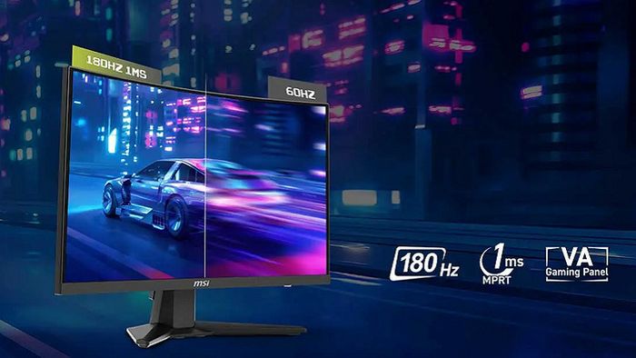 Thiết kế cong 1500R hiện đại. Thiết kế cong 1500R hiện đại.