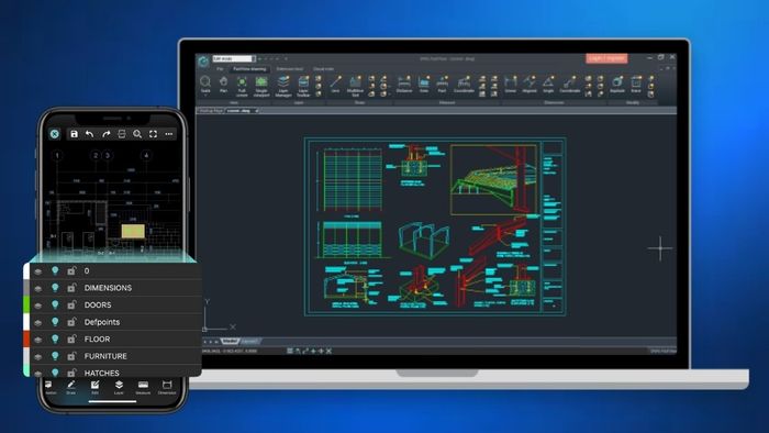 AutoCAD - DWG Viewer & Editor: ứng dụng thiết kế nhà miễn phí trên điện thoại