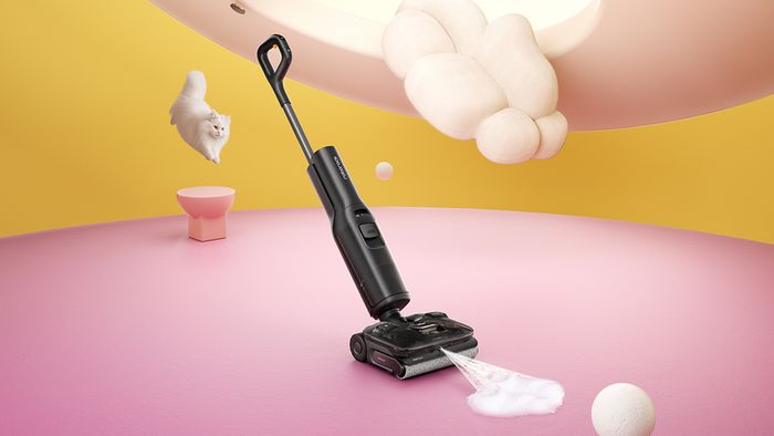 Roborock vừa trình làng máy hút bụi lau nhà F25 Ace Pro, sử dụng công nghệ tạo bọt siêu vi tiên tiến.