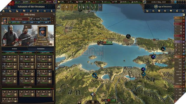 Trò chơi chiến lược tổng hợp Europa Universalis 5 vẫn tiếp tục thu hút sự chú ý lớn trên Steam.