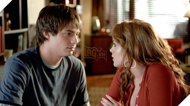 Nam diễn viên Jonathan Bennett và bạn diễn Lindsay Lohan trong bộ phim Mean Girls.