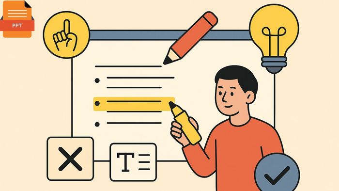 Một số lưu ý khi sử dụng highlight trong PowerPoint