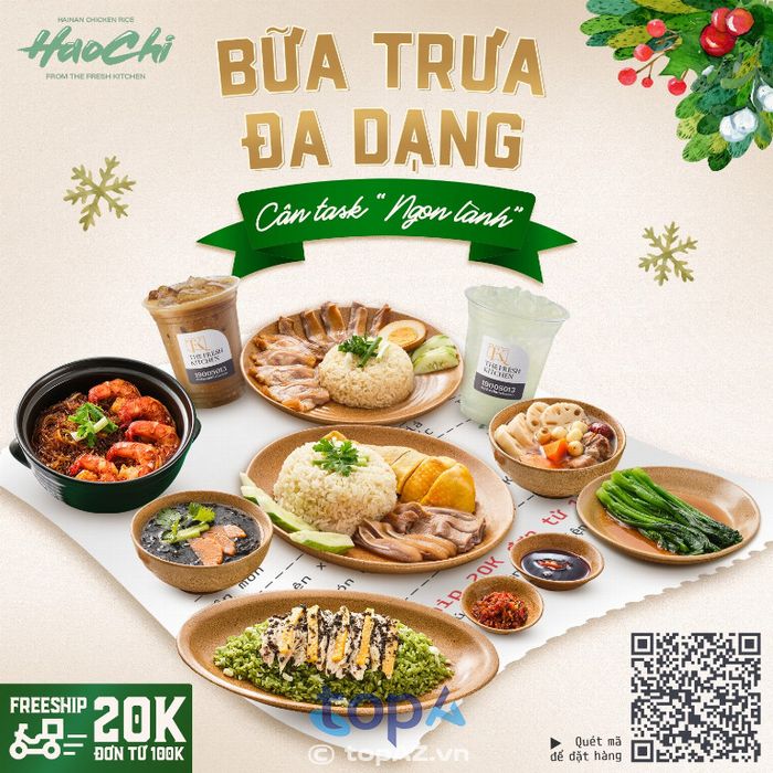 Cơm gà Hải Nam Hao Chi