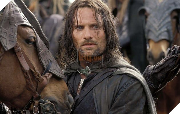 Chân dung Viggo Mortensen trong vai Aragorn.