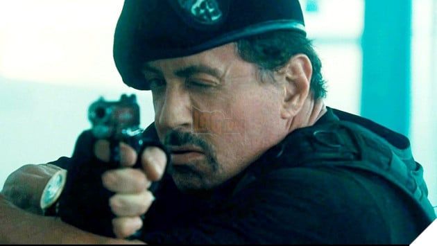 Chân dung nam diễn viên Sylvester Stallone.