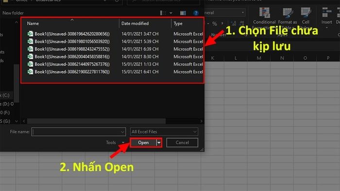 Cach-lay-lai-file-Excel-chua-luu-16