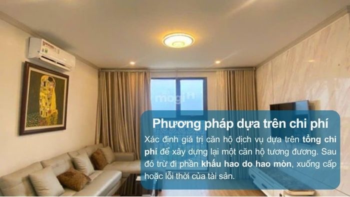 Nguyên tắc phương pháp định giá căn hộ dựa trên chi phí
