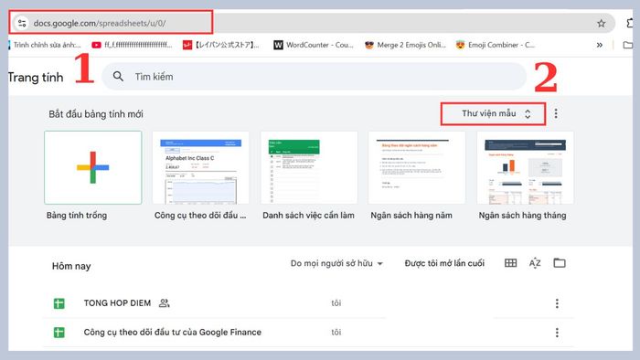 Hướng dẫn tải và sử dụng mẫu dashboard Google Sheets 1