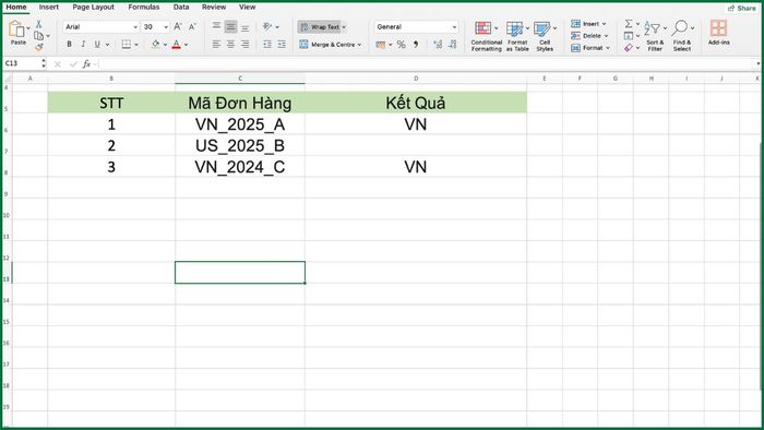 Cách sử dụng các hàm để lấy ký tự theo điều kiện cùng ví dụ 2