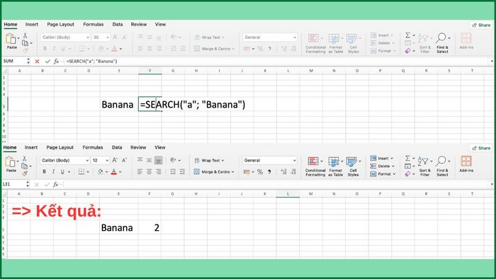 Những hàm phổ biến trong Excel để trích xuất ký tự 2