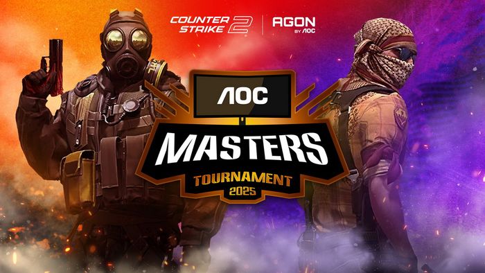 AOC Master 2025 trở lại mạnh mẽ với Counter-Strike 2 và tổng giải thưởng hấp dẫn lên đến nửa tỷ đồng.
