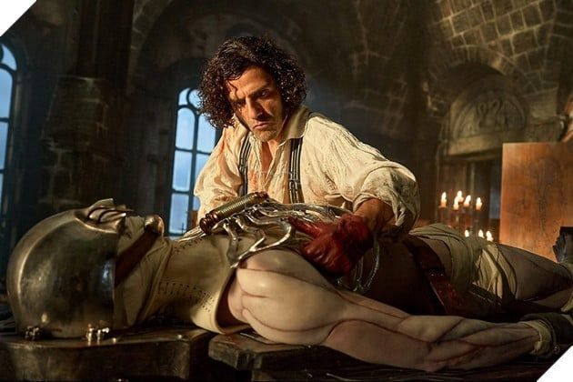 Hình ảnh trong bộ phim Frankenstein.