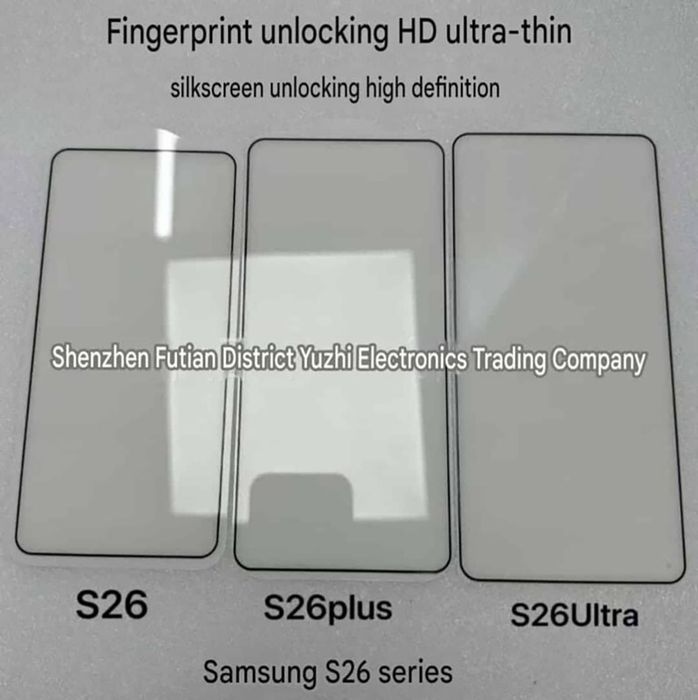 Miếng dán bảo vệ màn hình của Galaxy S26