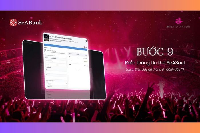 Hướng dẫn săn vé concert See The Light dễ dàng mà bạn không thể bỏ qua 9