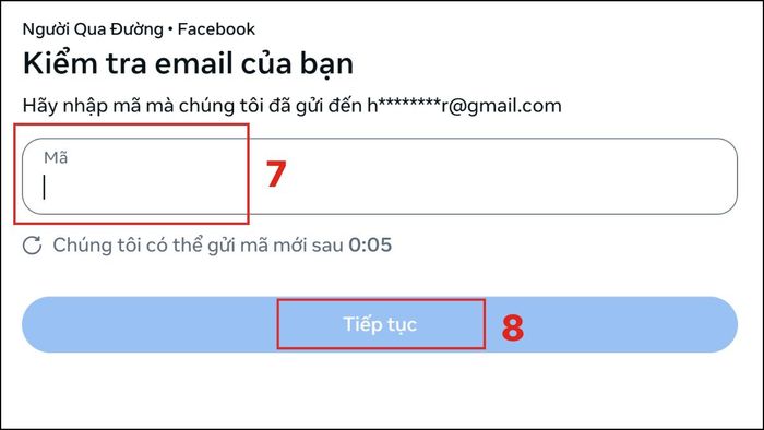 xác minh email