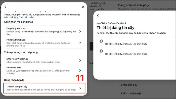 hoàn tất verify
