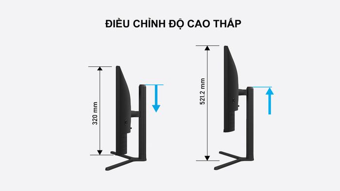 VSP VG248B Màn hình Gaming VSP VG248B (23.8inch/FHD/IPS/165Hz/5.9ms)