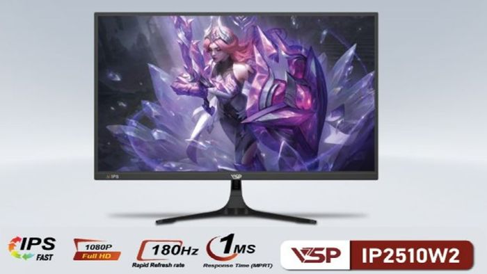 Màn hình VSP IP2510W2 (24.5 INCH/FHD/FAST IPS/180HZ/1MS). Màn hình VSP IP2510W2 (24.5 INCH/FHD/FAST IPS/180HZ/1MS).