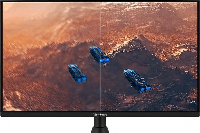 Chuyển động mượt mà với tần số quét 180Hz. Chuyển động mượt mà với tần số quét 180Hz.