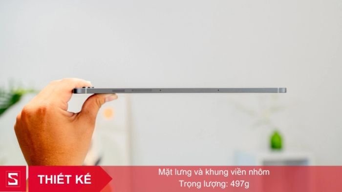 THiết kế Samsung Galaxy Tab S10 FE Wifi 