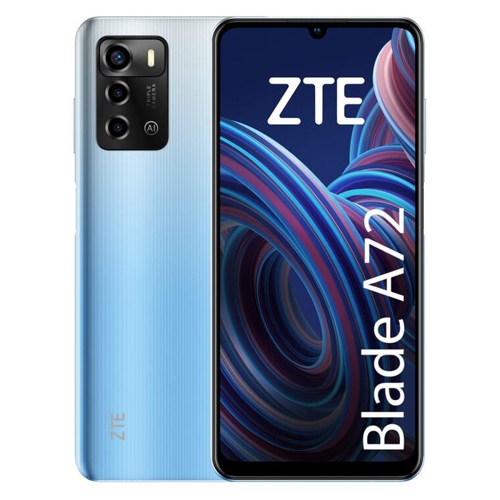 ZTE Blade A72 Bộ xử lý Unisoc T606, RAM 3GB, 128GB, 2 sim 2 sóng.