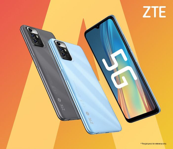 ZTE Blade A72 6.745 inch, tấm nền LCD IPS, HD+ 720x1600, 168 x 77.5 x 9.4 mm và 213.9g.