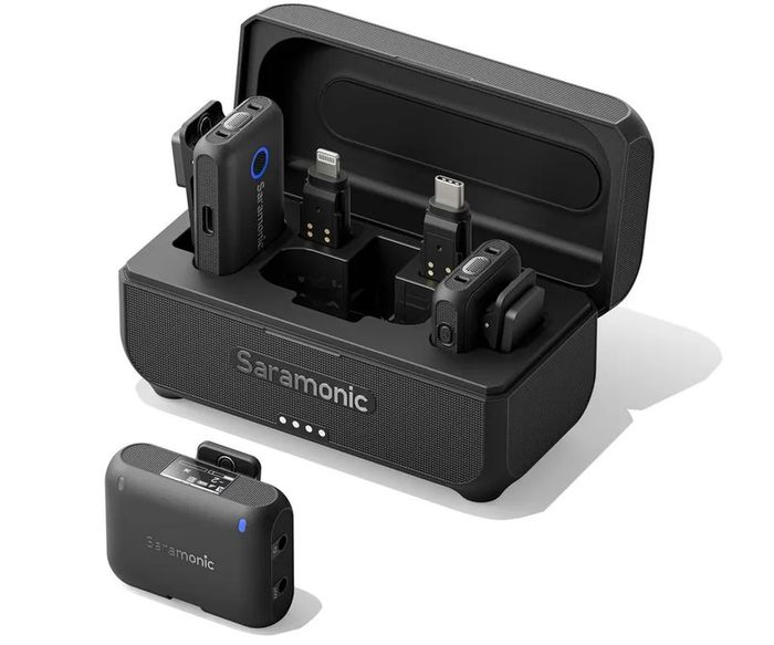 SARAMONIC BLINK500B2+ Bên trong bộ sản phẩm mic thu âm SARAMONIC BLINK500B2+