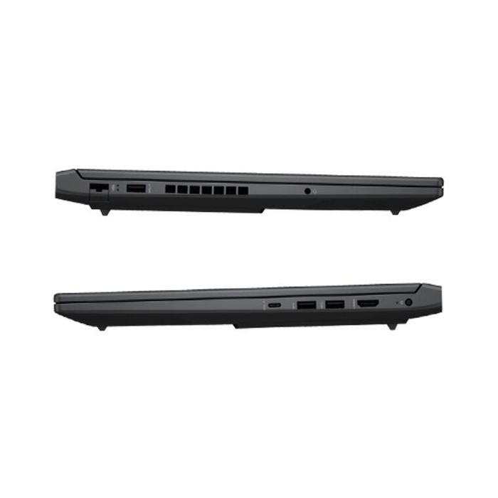 Gaming HP Victus 15 USB-A, USB-C có DisplayPort 1.4, HDMI 2.1, RJ-45 và cổng tai nghe.