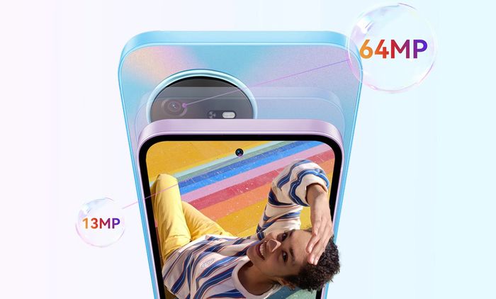 OSCAL TIGER 12 Thông số camera ấn tưởng với 13MP camera trước và 64MP camera sau.