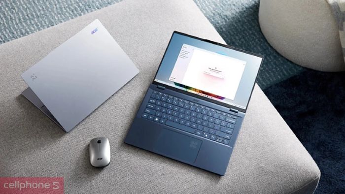 Màn hình và chất lượng hiển thị của laptop Acer Swift 14 AI SF14-51-75VP