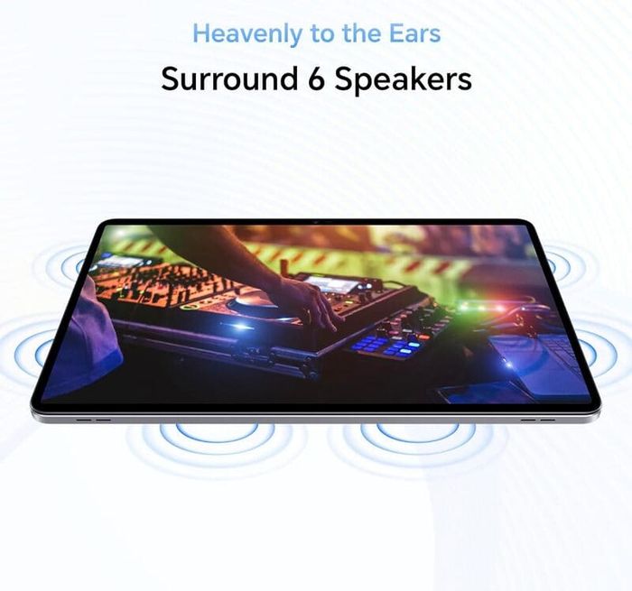 Hệ thống âm thanh đỉnh cao với 6 loa của HONOR Pad X9