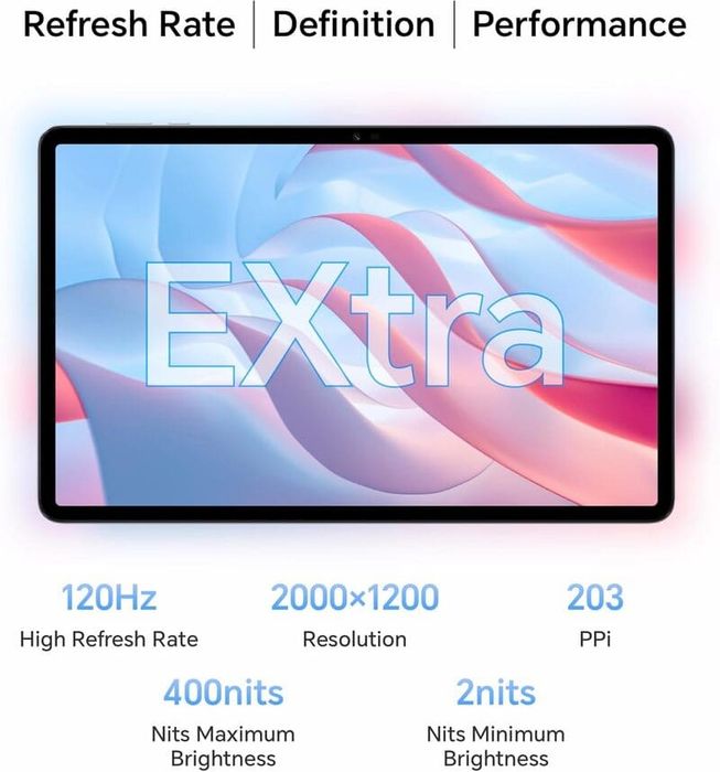 Màn hình sắc nét với tần số quét cao trên HONOR Pad X9