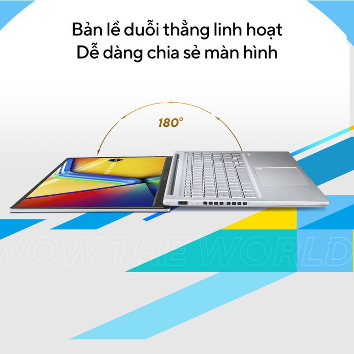 Bản lề duỗi thẳng linh hoạt.