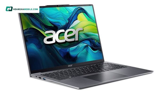 Laptop Acer Aspire Lite AL16-51P-72S2 (NX.KX0SV.002) sở hữu màn hình rộng rãi, hiển thị sắc nét