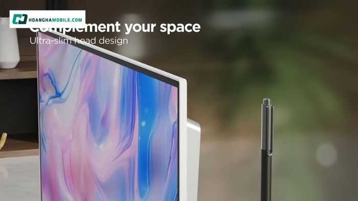 Thiết kế tối giản viền siêu mỏng.