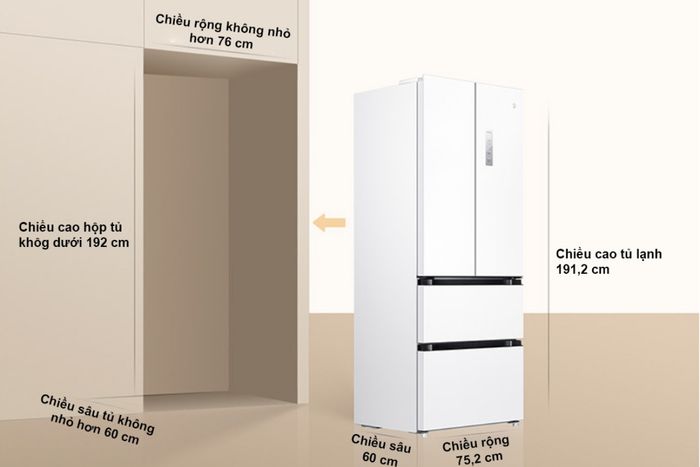 Tủ lạnh Xiaomi Mijia cho gia đình trẻ với dung tích từ 256L đến 439L, phù hợp với nhu cầu sử dụng hàng ngày.