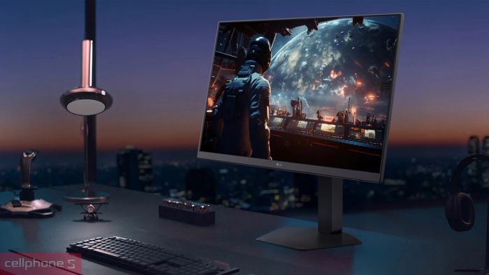 Thiết kế công thái học hiện đại Màn hình Gaming LG UltraGear 27G440A-B 27 inch