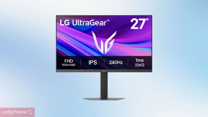 Thiết kế đậm chất Gaming Màn hình Gaming LG UltraGear 27G440A-B 27 inch