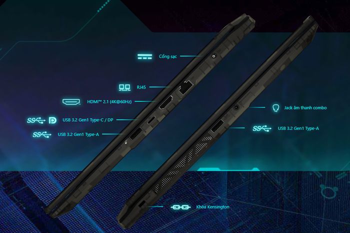 MSI Cyborg 15 A12UCX-618VN Laptop Gaming MSI Cyborg 15 A12UCX-618VN (i5-12450H/16GB/512GB/RTX 2050/15.6inch FHD 144Hz/Windows 11)